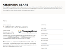 Tablet Screenshot of changinggears.info